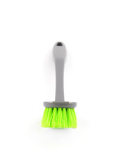 Plastic brush on white