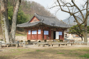 Fototapeta na wymiar Songgwangsa Buddhist Temple