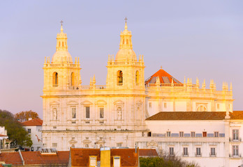Fototapeta premium Monastery Sao Vicente Fora Lisbon