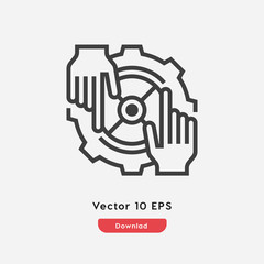 gear icon vector