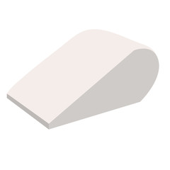 eraser on a white background isolated
