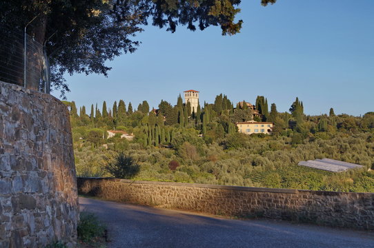 Hill of Pian dei Giullari, Florence, Italy