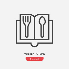 Fototapeta premium online menu icon vector