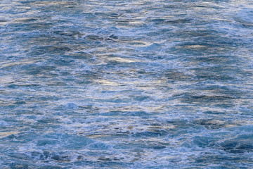 Amazing play of lights at sunset on the sea of the Cyclades