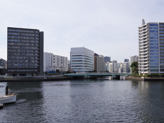 Fototapeta na wymiar 東京ベイエリアの都市景観