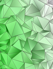 Triangular 3d, modern background