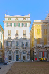 Fototapeta premium Piazza San Matteo, Genoa