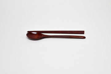 pretty spoons and chopsticks used by Koreans