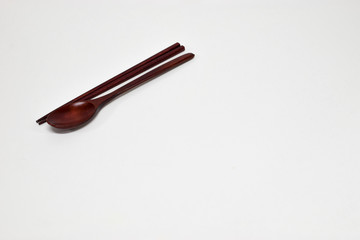pretty spoons and chopsticks used by Koreans