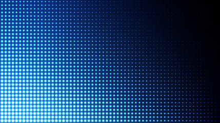 Glowing halftone dots pattern