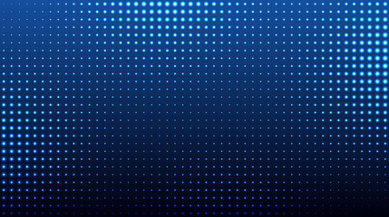 Glowing halftone dots pattern