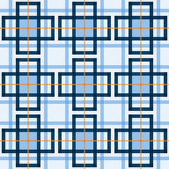 Tartan seamless pattern fabric background.