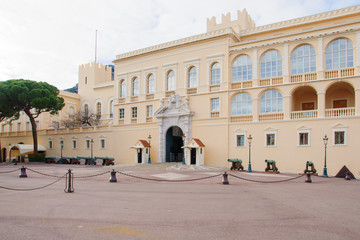Obraz premium The Prince's palace in Monaco