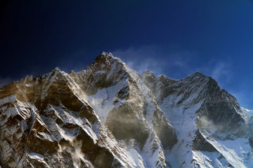 Lhotse Gipfel  - obrazy, fototapety, plakaty