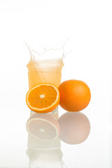 Still life with oranges