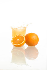 Still life with oranges