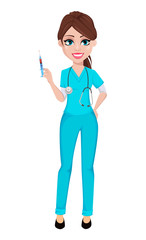 Medical doctor woman. Medicine, healthcare concept.