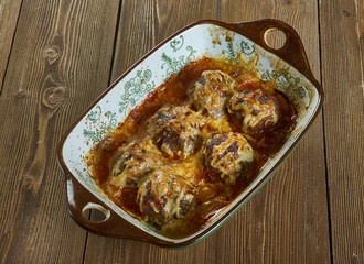 Meatball Sub Casserole