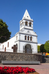 Fototapeta na wymiar Church of Our Lady of Rosario, Puerto del Rosario, Fuerteventura, Spain