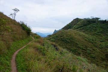 walkway on the mountain
