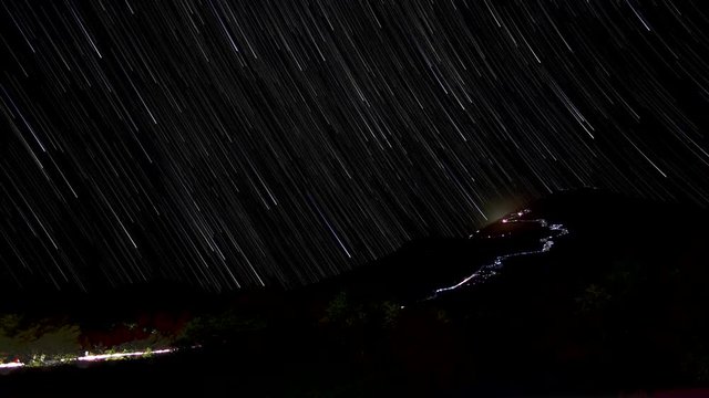 Mt. Fuji at night that you desire from Gotemba Gogoume