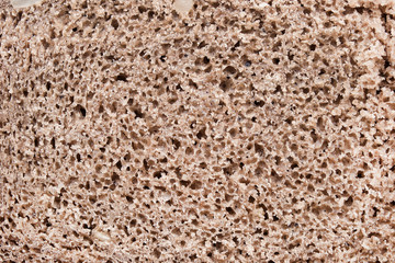 Rye bread texture