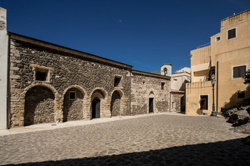 Fototapeta premium Esterno Chiesa Santa Maria - Alghero (Sassari) - Sardegna