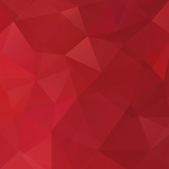 Abstract geometric style red background. Vector illustration
