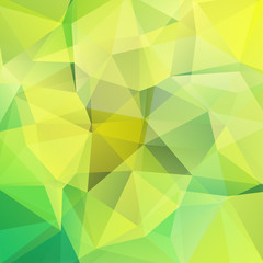 Fototapeta na wymiar Abstract polygonal vector background. Green geometric vector illustration. Creative design template.