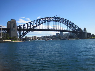 Naklejka premium Sydney Harbor Bridge