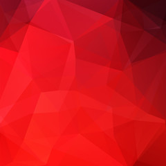 Fototapeta premium Abstract geometric style red background. Vector illustration