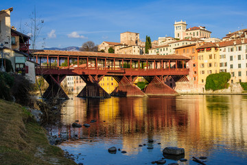 Naklejka premium Ponte Vecchio, Bassano del Grappa