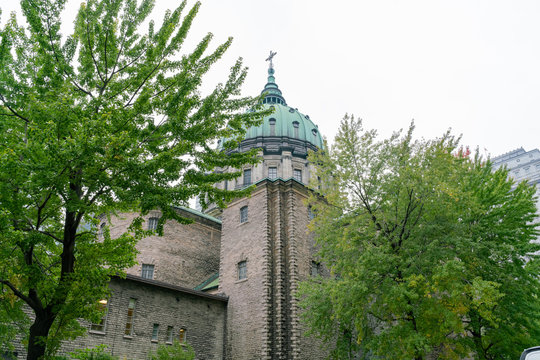 Exterior View Of The Famous Mary Queen Of The World Cathedral