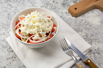 Shopska Salad (Balkan Salad)