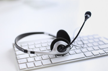 Communication support, call center and customer service help de