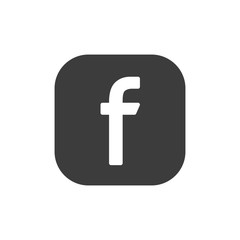 Download Black Transparent Background Facebook Logo Vector PSD - Free PSD Mockup Templates