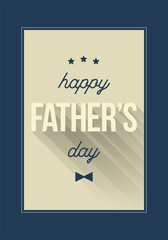 Happy Father's Day card design