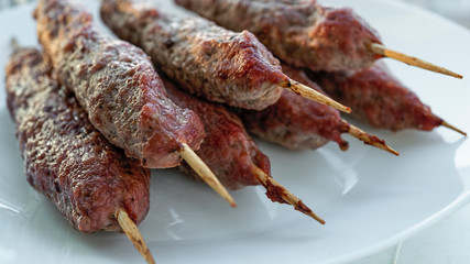 kebab, meat, grill, food, barbecue, BBQ, street food