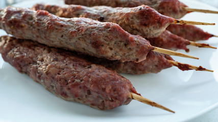 kebab, meat, grill, food, barbecue, BBQ, street food