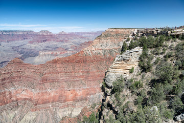 Amazing aerial view of Grand Canyon National Park, Arizzona