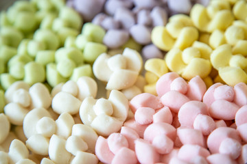 Thai dessert shortbread cookies (Kleeb Lam Duan)