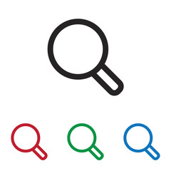 Loupe vector icon