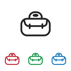 Handbag vector icon