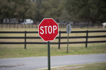 Stop sign