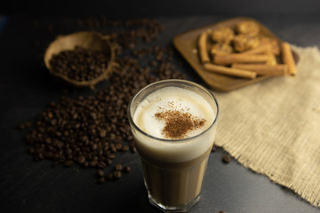 coffee in glass