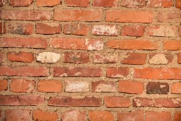 Background of old brick wall pattern texture.