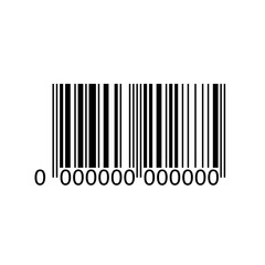 Barcode icon illustration. Ideal for promotional and marketing materials