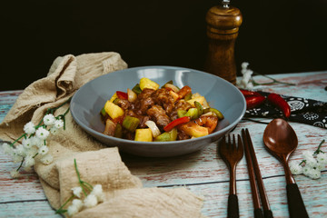 Handmade Sweet and sour pork ribs