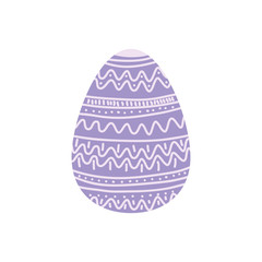 easter egg isolated icon