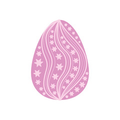 easter egg isolated icon